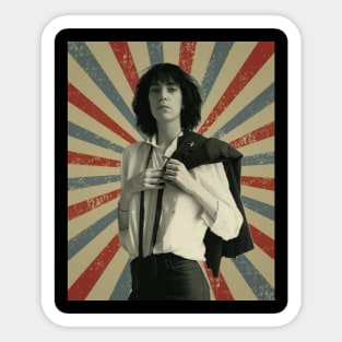 Patti Smith Sticker